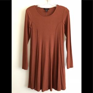 Forever 21 Long Sleeve Skater Dress